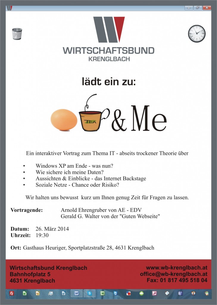 26.03.2014 – IT & Me – Eine Veranstaltung des WB-Krenglbach